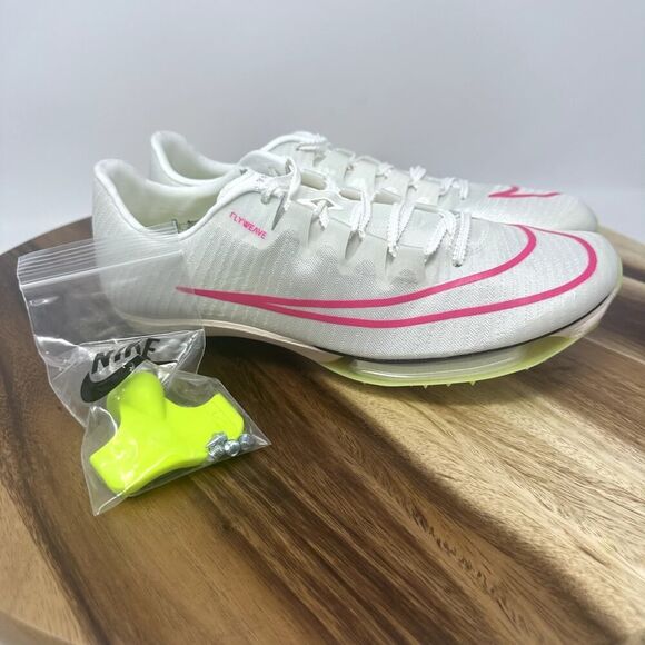 Nike Air Zoom Maxfly Men's Size 11 with Spikes Pink White Sail Track DH5359-100